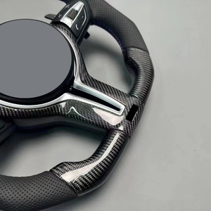 Volant en fibre de carbone pour BMW M4 F82, volant en fibre de carbone amélioré pour BMW F10 F32, volant en fibre de carbone pour BMW X3m - Product Image 3
