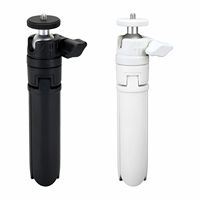 Mini support sphérique compact en plastique à faible centre de gravité pour diffusion en direct avec rotule à vis 1/4 pouce – Fabriqué en Chine