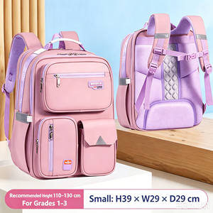 English: Multi Color Large Capacity Student <b>Backpack</b> Kids <b>School</b> Daypack Support Custom Logo For <b>School</b> Travel - Product Image 1