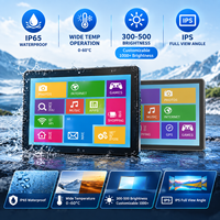 PC industriel tout-en-un avec écran tactile I3, écran 1920x1080, 4 Go/8 Go de RAM, Windows 10/Linux