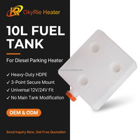 Tanque de Combustible Diésel Engrosado OkyRie DFT 10LW 10L a Prueba de Fugas para Calefactor de Aire de Estacionamiento de Coche de 2KW 5KW 8KW