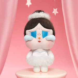 Sản Phẩm Mới 2024 100% Ban Đầu Thị Trường Phổ Biến Crybaby Sáng Bóng Sáng Bóng Loạt Phim Hoạt Hình Keychain Nhồi Bông Thú Nhồi Bông Trang Trí Nội Thất - Product Image 1