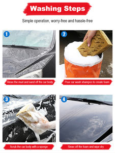 LAMBOSS Champú <span class=keywords><strong>de</strong></span> coche concentrado seguro con revestimiento cerámico y <span class=keywords><strong>de</strong></span> alta espuma profesional con cera - Product Image 3