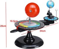 Sistema Solar de la Tierra el sol y la luna Tellurion planetario modelo para la escuela primaria astronomía o lecciones de Geografía