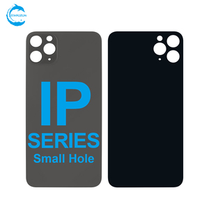 STAROZON Vetro Posteriore con Foro Piccolo per Riparazione <span class=keywords><strong>e</strong></span> Sostituzione del Vetro di Telefoni Cellulari <span class=keywords><strong>iPhone</strong></span> <span class=keywords><strong>11</strong></span> 12 13 14 Mini <span class=keywords><strong>Pro</strong></span> Max - Product Image 1