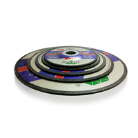 Disque de découpe polyvalent à lamelles en fibre renforcée, liant résine, abrasif diamanté, OEM Chine, pour métal/inox/ Pierre, MPA 80m/s
