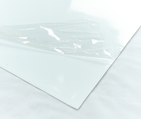 Couverture de table transparente en PVC imprimée au laser, film plastique à motif floral souple et imperméable, techniques non tissées pour tables à manger à domicile