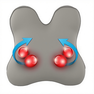 Masseur Shiatsu pour le cou et les épaules avec chaleur, housse douce amovible et coussin lavable pour usage domestique, <span class=keywords><strong>oreiller</strong></span> de massage relaxant - Product Image 1