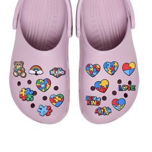 Breloques pour sabots Karol G Bunny Rebelde, accessoires de chaussures en plastique pour sabots, design équipe sportive, avec motifs Chip et Potato - Product Image 2
