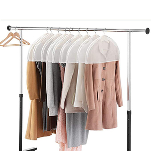 PEVA पारदर्शी कपड़े कंधे कवर Thickened और चौड़ी ग्लास फाइबर कपड़े धूल कवर विभिन्न कपड़े धूल बैग - Product Image 6