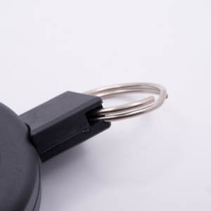 Haute qualité multi-usages rétractable 304 acier inoxydable léger porte-Badge bobine porte-clés lanière pour les événements de bureau - Product Image 5