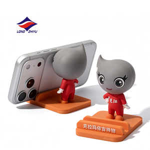 Support de téléphone et tablette universel LZY, personnalisé, créatif, <span class=keywords><strong>en</strong></span> PVC <span class=keywords><strong>3D</strong></span>, figurine de <span class=keywords><strong>dessin</strong></span> <span class=keywords><strong>animé</strong></span>, 20 ans d'expérience - Product Image 2