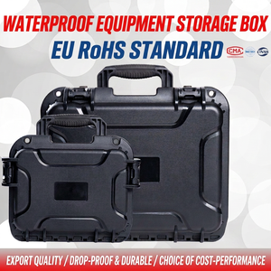 Estuche PROTECTOR DE PLÁSTICO impermeable a prueba de golpes Estuche para lentes de cámara Caja de protección de seguridad para cámaras y equipos - Product Image 5