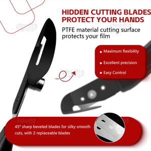 Kunaisi nhôm lưỡi đen Xe Cửa sổ phim cắt xe vinyl phim bọc cửa sổ phim cắt Công cụ cửa sổ Tint công cụ - Product Image 4