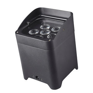 Luz LED de Lavado a Batería para Bares y KTV, Luz Par Inalámbrica RGBWA de 95W que Crea Atmósfera de Color para Locales de Entretenimiento - Product Image 1