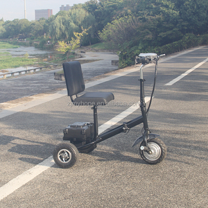 EU 500W 48V Three Wheel Brushless Electronic Folding Waterproof Mobility Scooter Removable Battery <b>Remote</b> <b>Control</b> CE Certified - Product Image 5
