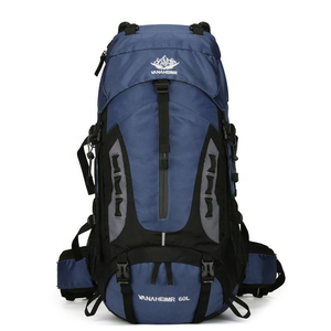 Mochila de Escalada de 60L, Mochila de Senderismo de Montaña para Deportes al Aire Libre, Capacidad de Escalada, Resistente al Agua, Mochila de Trekking, Mochila de Camping - Product Image 1