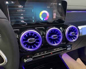 Évents à turbine interne GLB 64 couleurs Led Lumière ambiante Décoration de <span class=keywords><strong>voiture</strong></span> Climatisation pour Mercedes GLB W247 - Product Image 3
