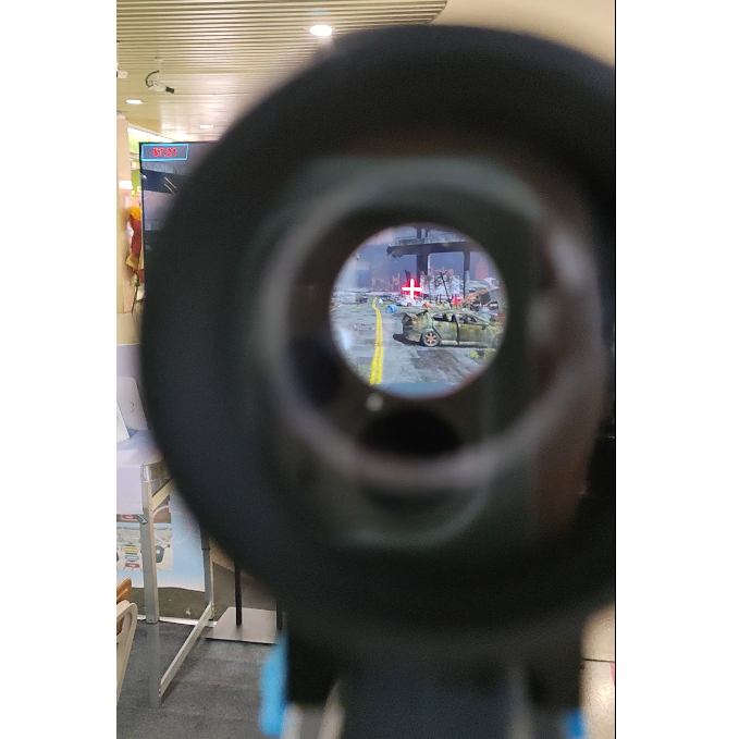 Laser Gun Toy Shooting Interactive Projection