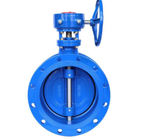 Actionneur électrique en fonte ductile Keystone, vanne papillon à bride, filetage 6 trous, structure de contrôle haute température pour l'eau
