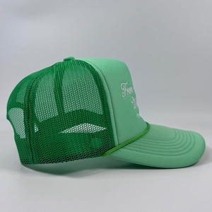 <span class=keywords><strong>Oem</strong></span> 5 Bảng điều chỉnh bọt lưới trucker Mũ màu xanh đậm màu trắng tùy chỉnh thêu Polyester Mũ bóng chày với <span class=keywords><strong>Net</strong></span> Quà tặng đám cưới cho khách - Product Image 4