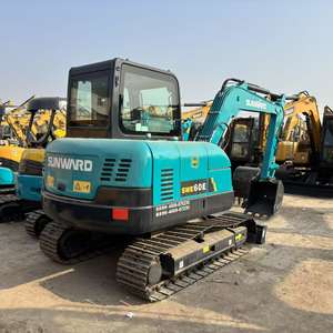 Mini-excavatrice hydraulique Sunward 60 & 60E 70 d'occasion (95% neuve) à vendre & Mini-excavatrice sur chenilles d'occasion à bas prix, Sunward 60 de seconde main - Product Image 5