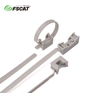 Fascette stringicavo in nylon certificato auto-bloccanti e ignifughe 7.6x180mm <span class=keywords><strong>per</strong></span> uso idraulico, edile e industriale - Product Image 3