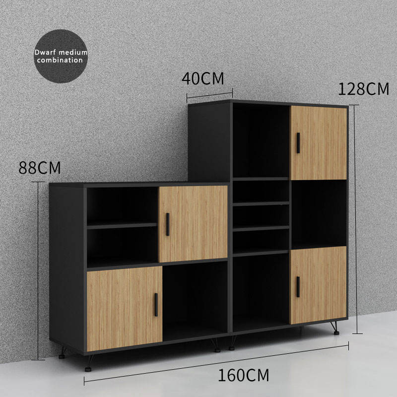 Low and middle cabinet combination