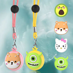 Estuche de collar impermeable para AirTag Kids Adultos Soporte de longitud ajustable para Apple <span class=keywords><strong>Air</strong></span> Tags Cute Soft Silicone Cover - Product Image 1