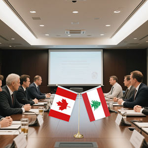 Commercio all'ingrosso della fabbrica di alta qualità vari paesi bandiere dal Canada e dal <span class=keywords><strong>Lebanon</strong></span> per le trattative commerciali - Product Image 5