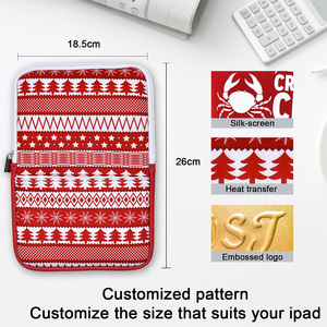 Nhà Máy Biểu Tượng Tùy Chỉnh 13 15.6 Inch <span class=keywords><strong>Neoprene</strong></span> Máy Tính Xách Tay Tay Áo-Kinh Doanh & Du Lịch Phong Cách Không Thấm Nước Bền Bảo Vệ Chống Sốc - Product Image 2