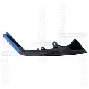 ลิ้นกันชนหน้าสำหรับ Ford Mustang GT500 ปี 2015-2021 รุ่น Style GT500 AMMP สีดำด้าน/เงา - Product Image 6