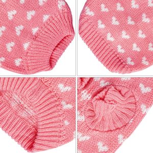 Großhandel Herzmuster Hundepullover Warme Weiche Winter-Haustierkleidung für Kleine Hunde und Katzen - Product Image 3