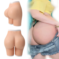 Shaper pour femmes grandes tailles, culotte en silicone pour fesses volumineuses, push-up, body shaper, rembourrage réaliste pour les hanches, pantalon releveur de fesses