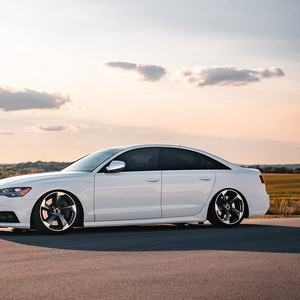 Jantes forgées en alliage d'aluminium brossé argenté à 5 branches 17 18 19 20 21 22 5x114.3/5x120/5x112/5x115 pour <span class=keywords><strong>Audi</strong></span> A4 S4 RS5 RS7 B9 B8 - Product Image 4