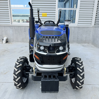 Tracteur agricole diesel à quatre roues motrices de haute qualité, fiable, robuste, multi-usages, compact