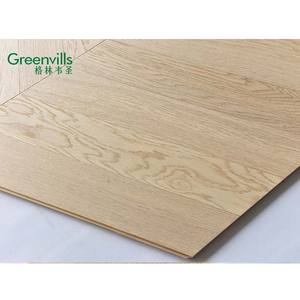 100% parquet en bois d'ingénierie massif de chêne blanc européen Guangzhou <span class=keywords><strong>prix</strong></span> usine parquet <span class=keywords><strong>chevron</strong></span> à chevrons - Product Image 5