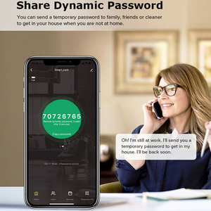 <span class=keywords><strong>2025</strong></span> thiết kế mới thông minh gỗ khóa video intercom 2-cách âm thanh 3D Mặt quét dài-cuộc sống Pin vân tay nhà khóa điện tử - Product Image 3