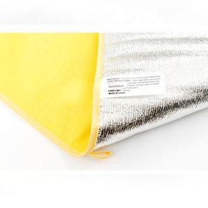 Portable Outdoor Folding Beach Chair with <b>Backrest</b> Oxford Material Camping Mat for Fishing Field Beach Use - Product Image 3