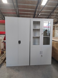 Dễ dàng lắp ráp chức năng nội thất văn phòng Kim loại cửa kính Tủ lưu trữ Tủ hồ sơ - Product Image 5