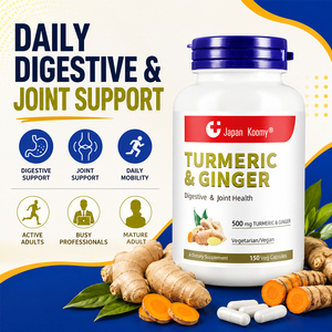 Suplemento Herbal de Cúrcuma y Curcumina Shecome, Fabricante de Suplementos, Absorción Mejorada, 150 Cápsulas de Cúrcuma y Curcumina para Adultos - Product Image 2
