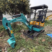 Excavadora Kubota U17 Usada en Japón, Operación Flexible, 1.5 Toneladas, Excavadoras Hidráulicas de Segunda Mano en Venta