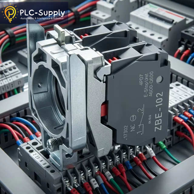 ZB4BZ104 22mm Push Button Auxiliary Contact Block NO Contact Module for Industrial Control Cabinet Push Button Switch