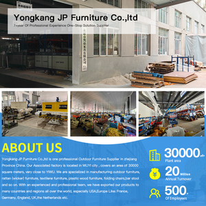 Thép vườn ngoài trời Patio đồ nội thất góc sofa đặt màu xám cuộc trò chuyện thiết lập với đệm - Product Image 6