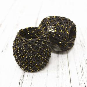 สายกระดาษสีราฟเฟอร์20เมตรย่อยสลายได้เชือกเส้นใหญ่พร้อมสายสีทองสำหรับตกแต่งบรรจุภัณฑ์ของขวัญ - Product Image 1