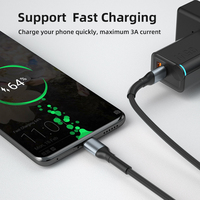 Nouveau câble de charge USB Type-C, câble de charge rapide Type C vers C, prend en charge la transmission de données à 480 Mbps, charge rapide PD 60W