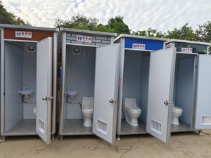 CY Baño Móvil de Lujo de 20 Pies, Sanitario Público Prefabricado para Exteriores, Inodoro Portátil con Panel Sándwich de Acero - Product Image 4