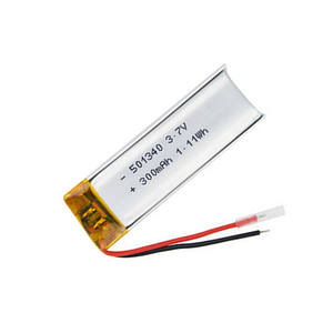 Üretici lityum polimer piller teller ile 501340 <span class=keywords><strong>3</strong></span>.7V 300mAh Lipo şarj edilebilir pil - Product Image 3