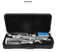 Premium Ebony C Oboe for Professional Performance, Excellent Sound Quality, Lightweight Portable Woodwind Instrument