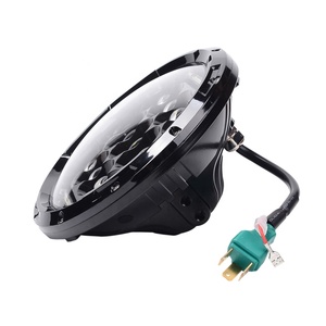 Faro LED de 7 Pulgadas para Land <span class=keywords><strong>Rover</strong></span> Defender 90/110 300 <span class=keywords><strong>Tdi</strong></span> Td5 Tdci, para <span class=keywords><strong>Range</strong></span> <span class=keywords><strong>Rover</strong></span> 1995, Luz Alta/Baja Sellada, 2 Piezas - Product Image 2